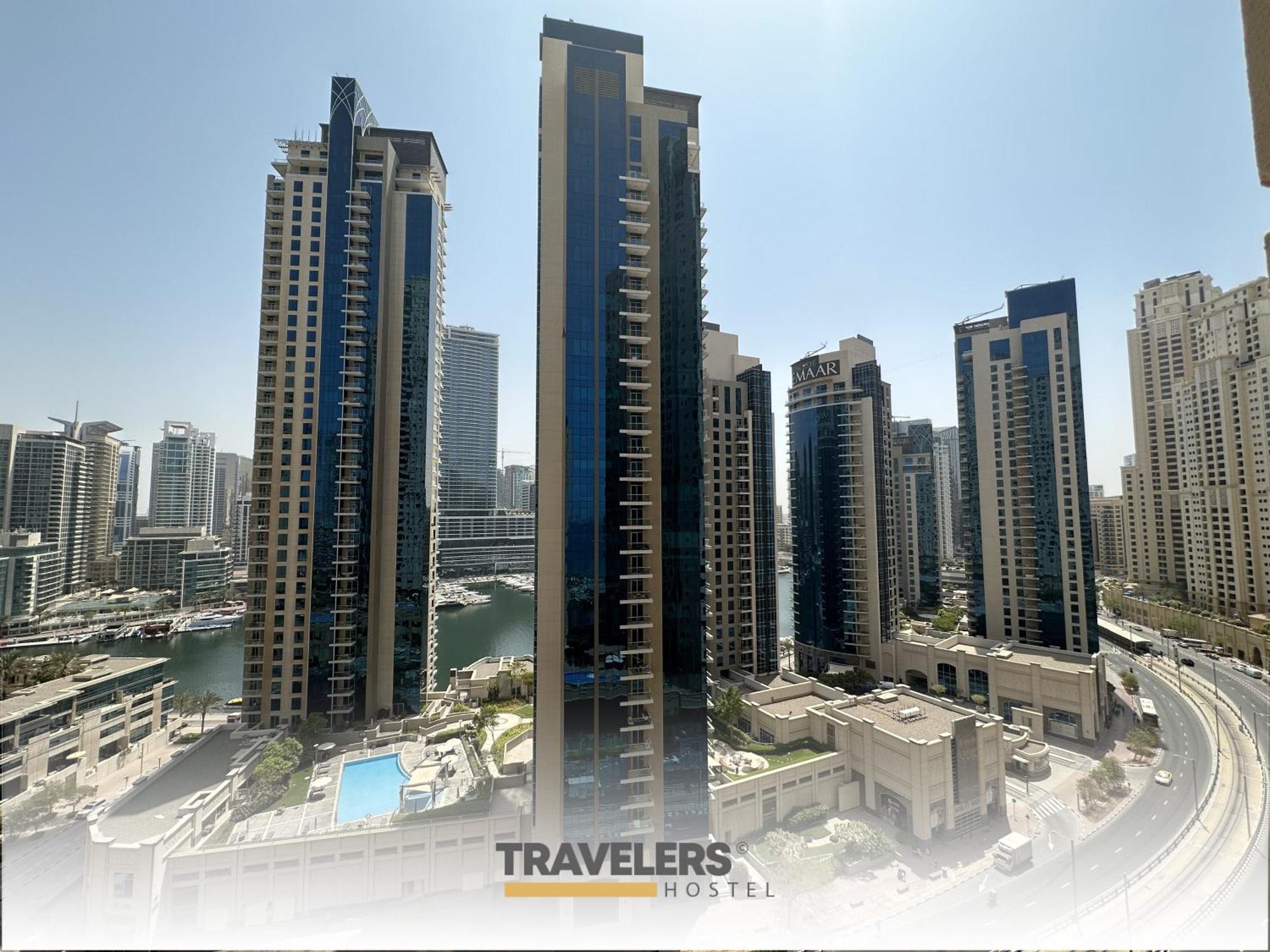 Travelers - Dubai Marina Hostel Экстерьер фото