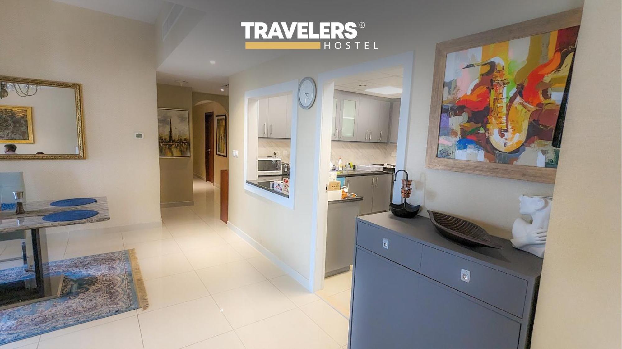 Travelers - Dubai Marina Hostel Экстерьер фото